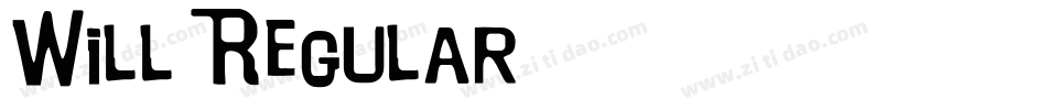 Will Regular字体转换